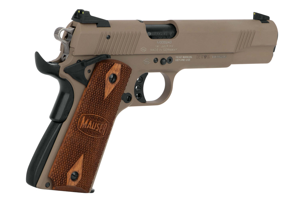 Mauser 1911 US Tan .22lr HV - Selbstladepistole