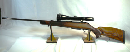Sauer 80 mit Zeiss Diavari auf SEM