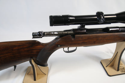 Sauer 80 mit Zeiss Diavari auf SEM