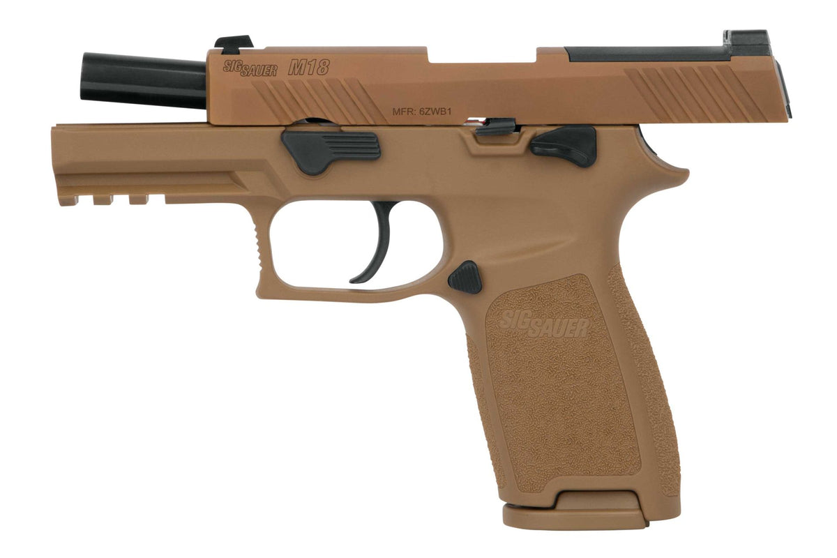 SIG SAUER P320-M18 Coyote Tan 9mm Luger - Selbstladepistole